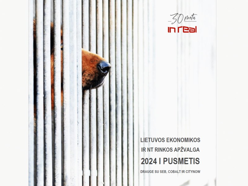 Lietuvos ekonomikos ir NT rinkos apžvalga 2024 m. I pusmetis