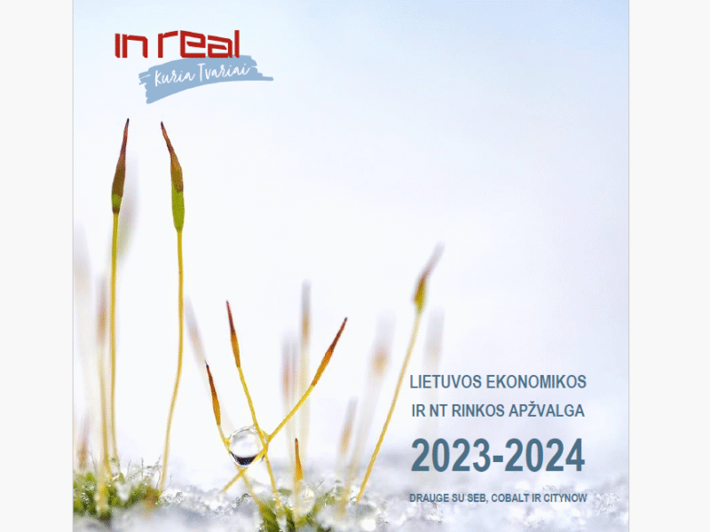 Lietuvos ekonomikos ir NT rinkos apžvalga 2023-2024 metai
