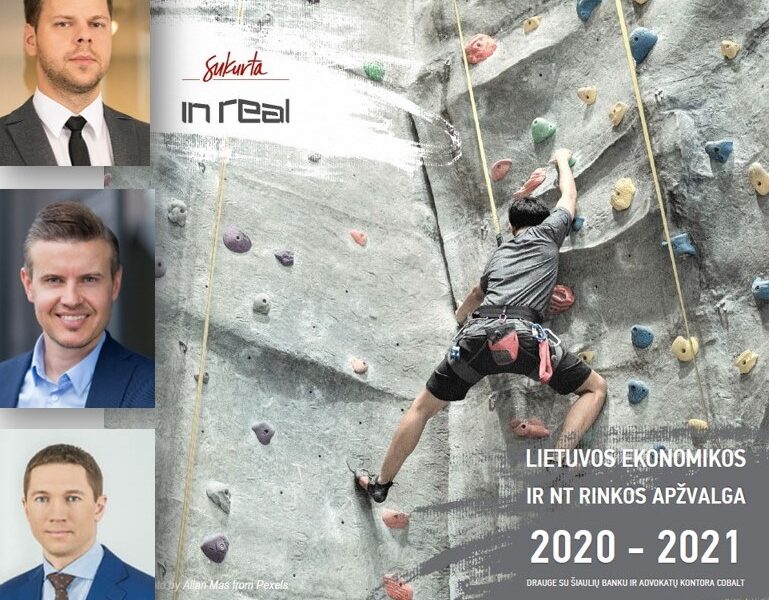 Lietuvos ekonomika ir NT rinka įveikė 2020-ųjų pandeminį skardį, laukia 2021-ųjų įkalnė