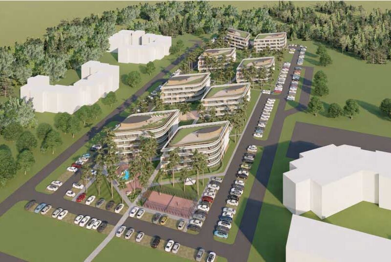 Ant prekystalio – daugiabučių kvartalo projektas Palangoje už 2 mln. eurų